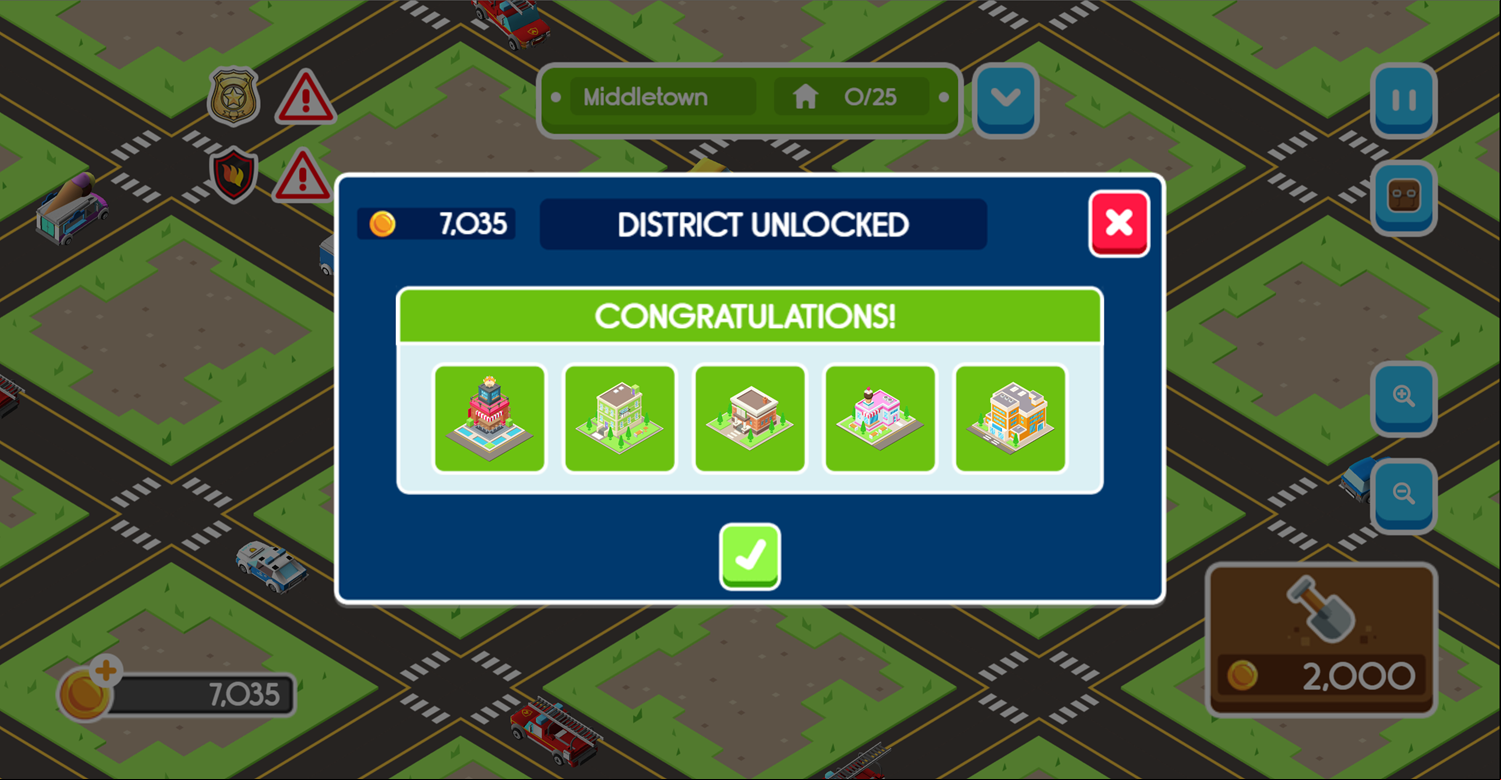 Lego City Adventures Build and Protect Middletown Unlocked Screenshot.